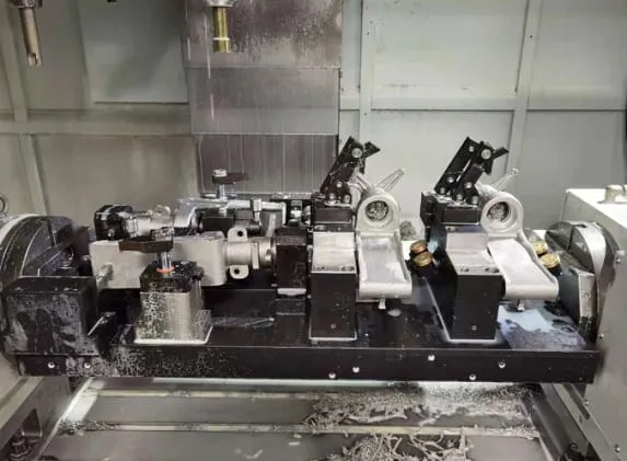 Steering column component machining
